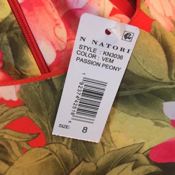 Natori Passion Peony Dress sizes 8 and 10 - Picture 6 of 8